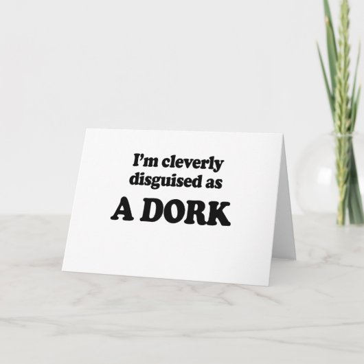 私は田舎くさい人として賢く隠れます カード (正面)