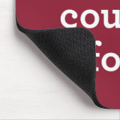 私は田舎の人たちを愛します マウスパッド (コーナー)