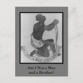 私は男で兄弟ではない？ヴィンテージ奴隷制度 ポストカード