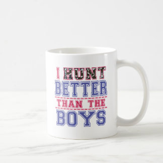 私は男の子よりよく捜します コーヒーマグカップ