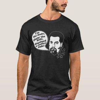 私は男のTシャツを遊んでいる男です Tシャツ