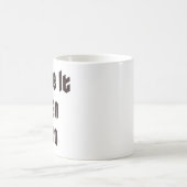 私は男性の時にそれを愛する コーヒーマグカップ (中央)