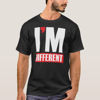 私は異なっています Tシャツ