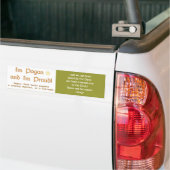 私は異教のであり、誇りを持ったです! -辞書定義 バンパーステッカー (トラック上)