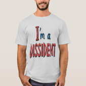 私は異議者です Tシャツ (正面)