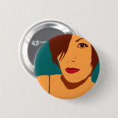 私は疑問に思います 缶バッジ (正面&裏面)