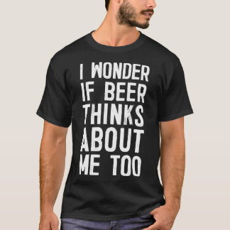 私は疑問に思ビヤ考えードリを気に入った Tシャツ