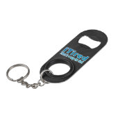 私は疲れたが、そのための昼寝がある キーホルダー栓抜き (正面アングル)