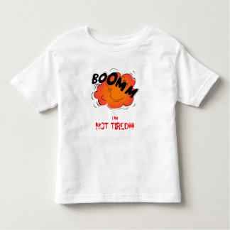 私は疲れなかったティーではないです トドラーTシャツ