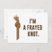 私は疲れ切った結び目だ ポストカード (正面/裏面)