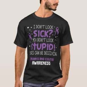 私は病気に見ていない – クローンと大腸炎認識度蘇 Tシャツ