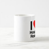 私は病院の部屋が大好きだ コーヒーマグカップ (中央)