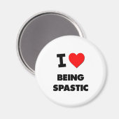 私は痙攣することが大好き マグネット (正面/裏面)