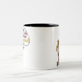 私は痛みのフィットネス ツートーンマグカップ (中央)