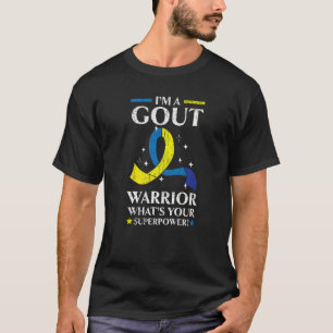 私は痛風戦士ポダグラグト認識度病 Tシャツ