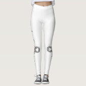 私は癌が大嫌いだ |リボンカスタムの色 レギンス (正面)