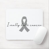 私は癌が大嫌いだ | Glioblastoma GBM マウスパッド (マウス)