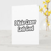 私は癌を良く見せる カード (黄色い花)