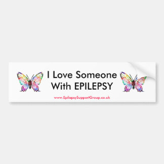 私は癲癇との誰かを愛します バンパーステッカー