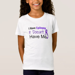 私は癲癇を有します。 それに私がワイシャツありません Tシャツ