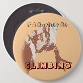 私は登山 缶バッジ (正面&裏面)