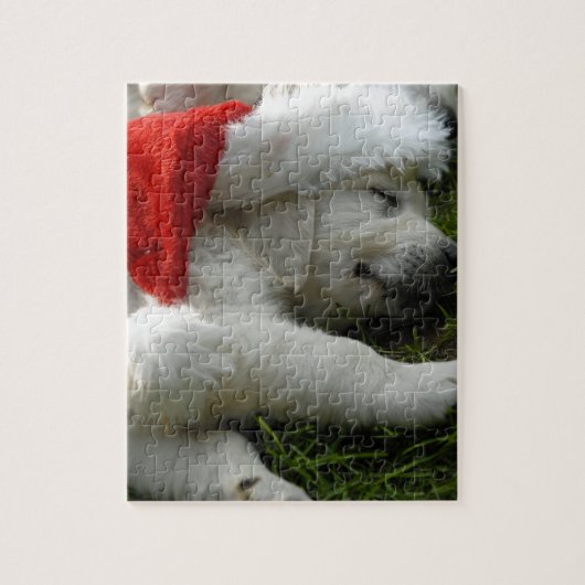 私は白いx-masの夢を見ています ジグソーパズル (縦)