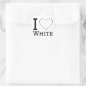 私は白が大好きだ スクエアシール (バッグ)