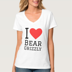 私は白熊が大好きだ Tシャツ