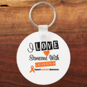 私は白血病で人を愛している キーホルダー (正面)