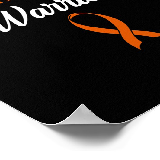 私は白血病戦士の血液がん認識度Ora ポスター (角)