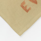 私は皆が私を愛してくれるので嬉しい（ルイ・ウィン） フリースブランケット (角)