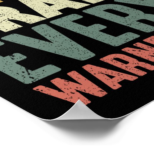 私は皆さん熱狂するのおばあち警告ゃんだ ポスター (角)