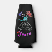 私は皆のロマンチックなバレンタインデーのカップルだ ボトルクーラー (正面)