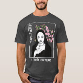 私は皆の美的ヌンソフトグランジゴシック Tシャツ (正面)