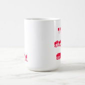 私は皆をの均等にコーヒー・マグ憎みます コーヒーマグカップ (中央)