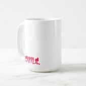 私は皆をの均等にコーヒー・マグ憎みます コーヒーマグカップ (正面左)