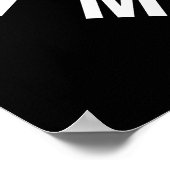 私は皆を幸せにできない – 私はピザではない ポスター (角)