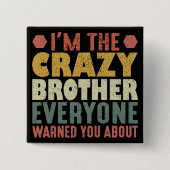 私は皆熱狂する君の警告兄だ 缶バッジ (正面)