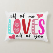 私は皆、あなた方を愛している アクセントクッション (裏面)