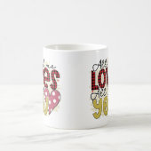 私は皆、バレンタインを愛している コーヒーマグカップ (中央)