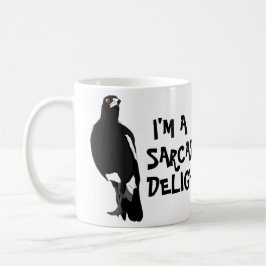 私は皮肉な喜びおもしろマグカップだ コーヒーマグカップ