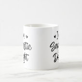 私は皮肉な喜び皮肉の恋人おもしろいことわざ コーヒーマグカップ (中央)