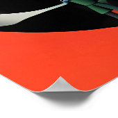 私は皮肉な男ケン・ゲージ・シュルリアリズム ポスター (角)