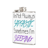 私は皮肉-おもしろいな引用文常にではないです フラスク (左)