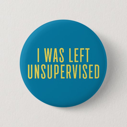 私は監修さ離れれなかった。ボタン 缶バッジ (正面)