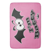 私は目が細熱狂するい バスマット (正面縦)