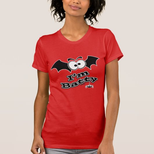 私は目が細熱狂するい Tシャツ (正面)