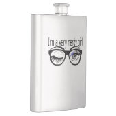 私は目の影を追う非常に神経質な女の子だ フラスク (右)