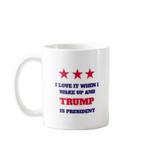 私は目を覚ますとトランプは大統領である時にそれを愛する