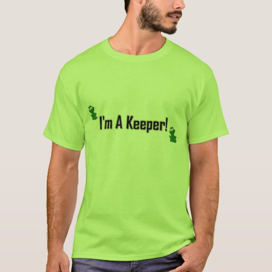 私は看守です Tシャツ (正面)